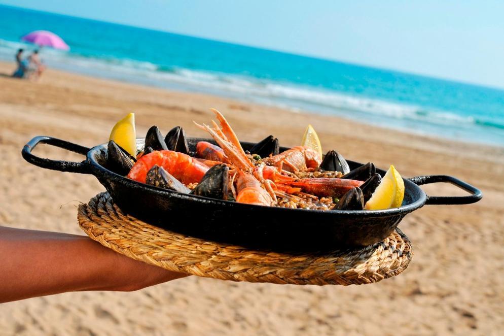 Santa Pola Con Tres Dormitorios Playa Levante Exteriör bild