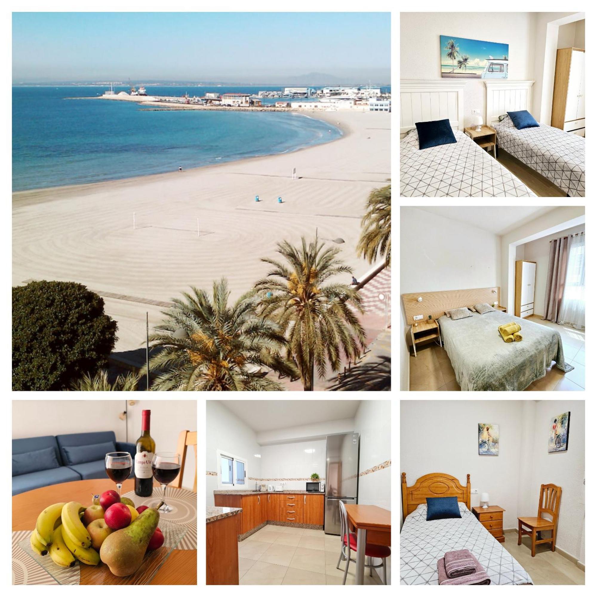 Santa Pola Con Tres Dormitorios Playa Levante Exteriör bild